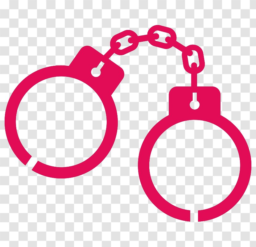 Handcuffs Police Clip Art - Prisoner Transparent PNG