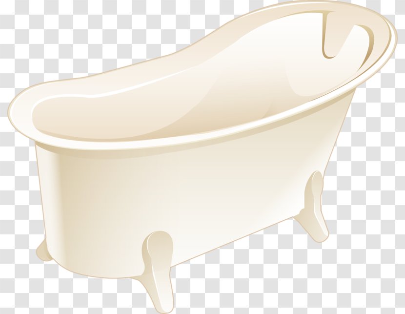 Bathtub Plastic Toilet Seat Tap Bathroom - Cartoon Transparent PNG