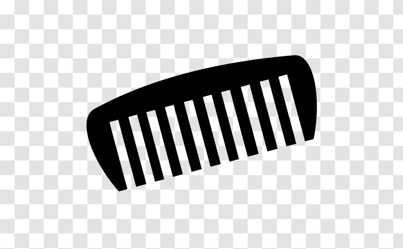Comb Clip Art - Black And White Transparent PNG