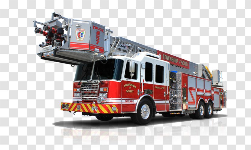 Fire Engine United States Department Vehicle - Emergency Transparent PNG