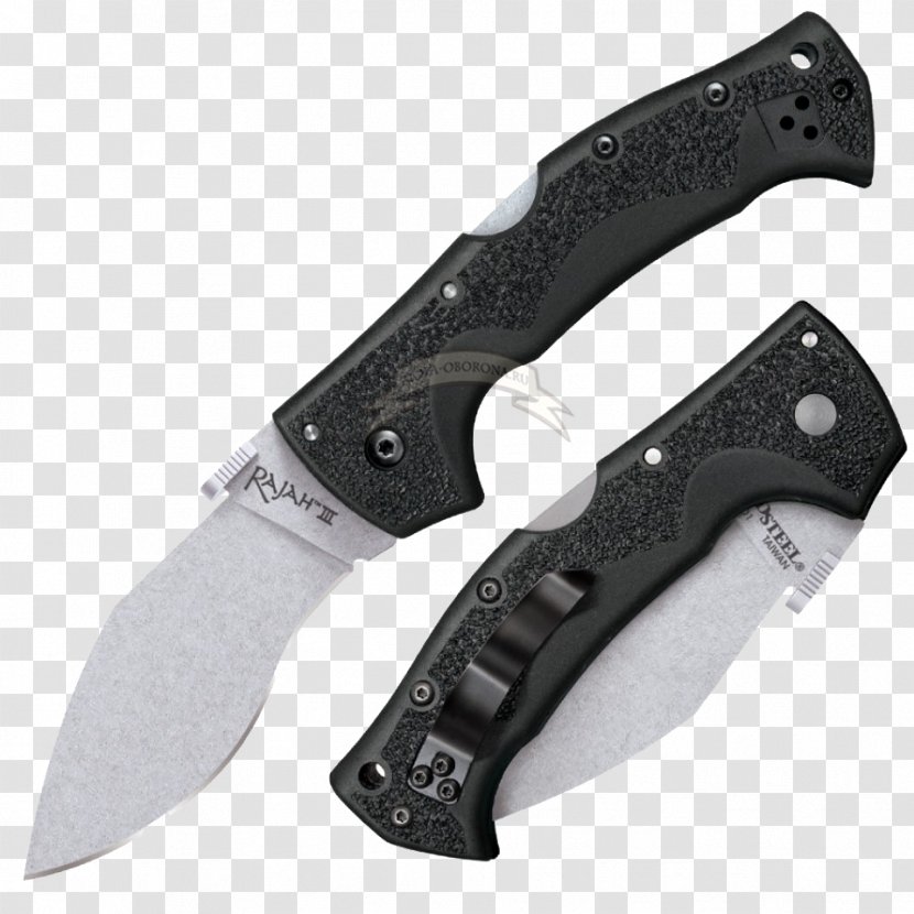 Pocketknife Cold Steel Blade - Bowie Knife Transparent PNG