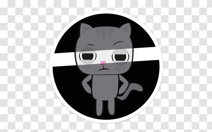 Whiskers Mask Cat Forgot My Face Character Transparent PNG