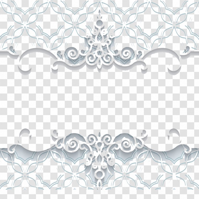 Microsoft PowerPoint Software Motif Pattern - Lace - Design White Transparent PNG