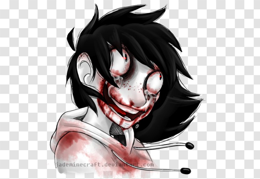 Jeff The Killer Creepypasta Laughing Jack Outlast: Whistleblower - Cartoon - Heart Transparent PNG