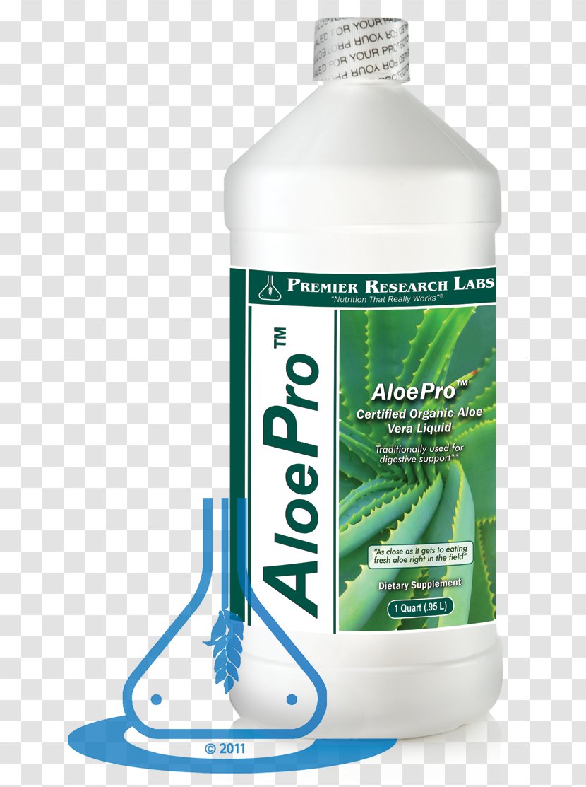 Dietary Supplement Aloe Vera Laboratory Liquid Premier Research Labs - Ounce Transparent PNG