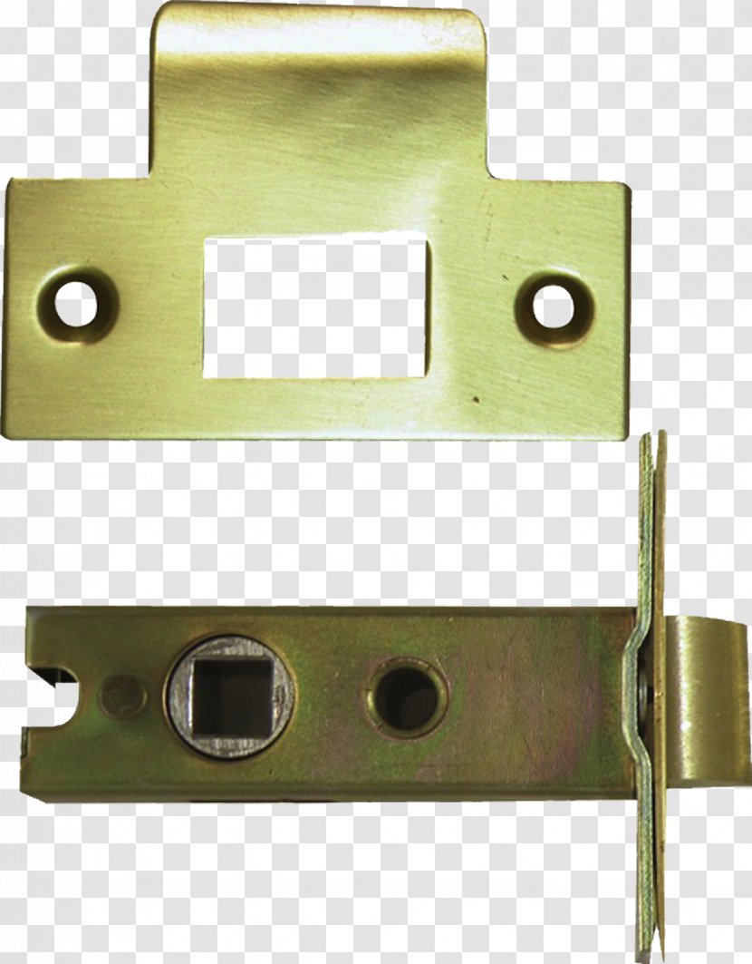 Latch Brass Door Strike Plate Mortise Lock - Hardware Transparent PNG