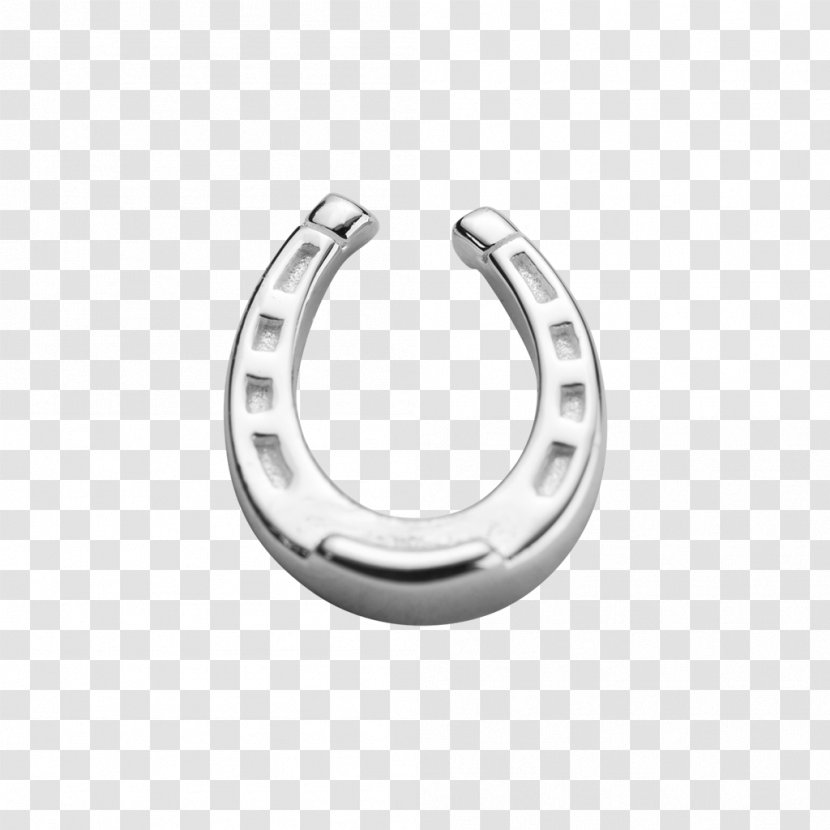 Locket Jewellery Horseshoe Luck Earring - Flower Transparent PNG