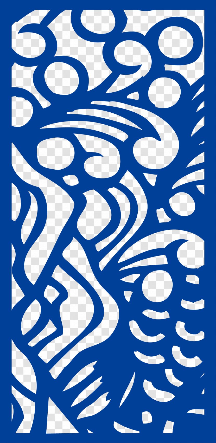 Graphic Design Clip Art - Motif - Classical Hollow Sliding Door Pattern Waterlines Transparent PNG