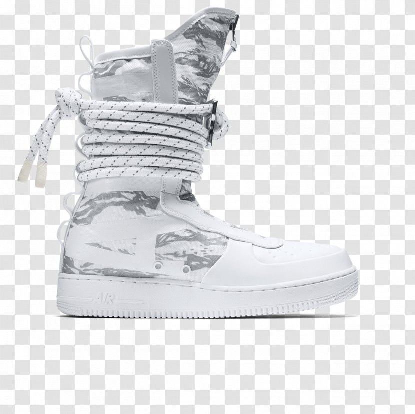 Mens Nike SF Air Force 1 Hi Ibex Men's Boot - Sneakers - White Sports Shoes Mid Men'sNike Transparent PNG