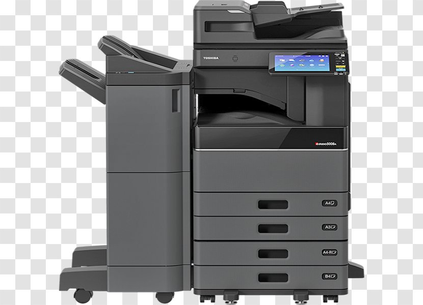 Toshiba Photocopier Multi-function Printer Hewlett-Packard - Hewlett-packard Transparent PNG