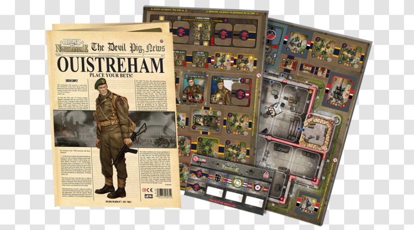 Heroes Of Normandie Aliens Unlimited Board Game Role-playing - Ouistreham - French Military Strategy Transparent PNG