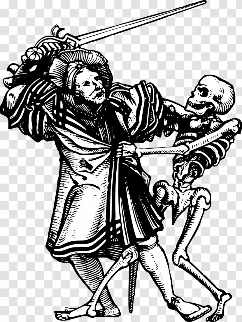 The Kiss Of Death Danse Macabre Santa Muerte - Flower - Middle Age Transparent PNG