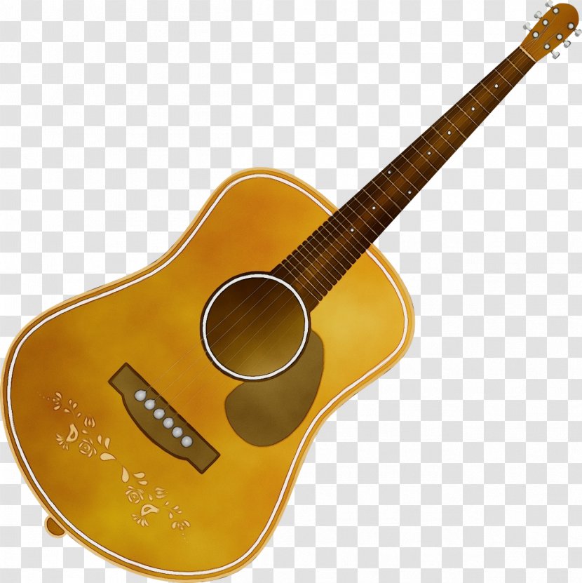 Guitar Cartoon - Musical Instrument - Accessory Indian Instruments Transparent PNG