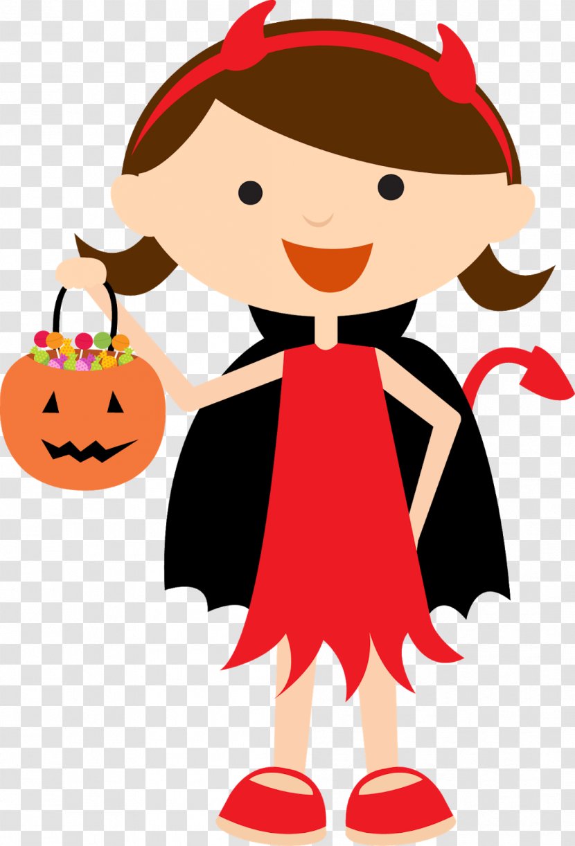 Halloween Trick-or-treating Clip Art - Frame - Cartoon Characters Transparent PNG