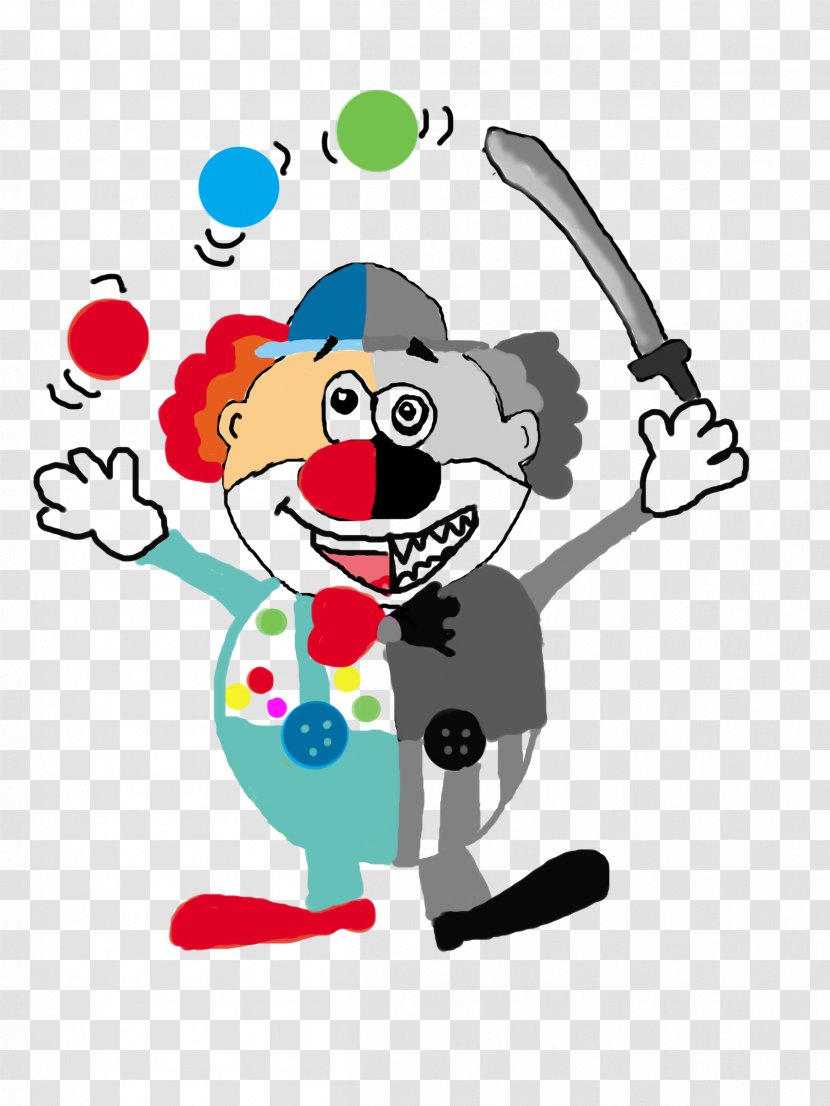 Clip Art Clown Image Illustration Drawing - Openoffice Transparent PNG