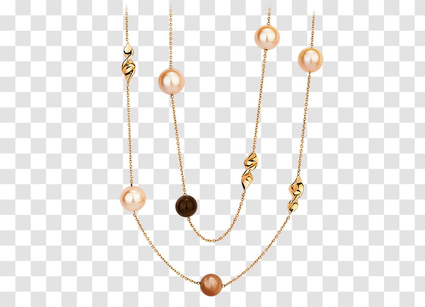 Pearl Body Jewellery Necklace Jewelry Design - Colliers International Transparent PNG
