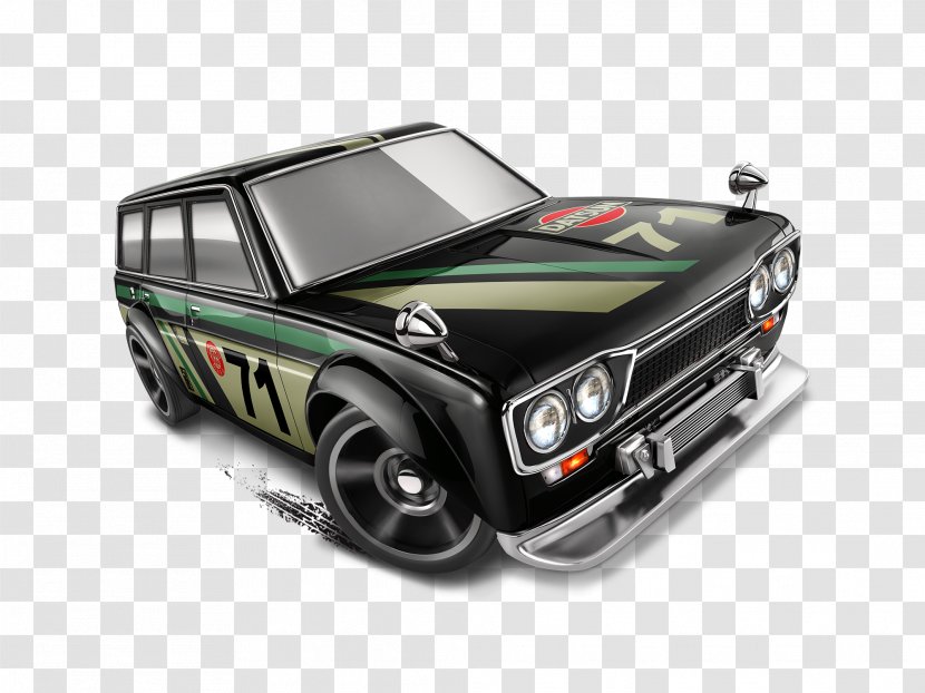 Datsun 510 Model Car Volkswagen Hot Wheels Transparent PNG