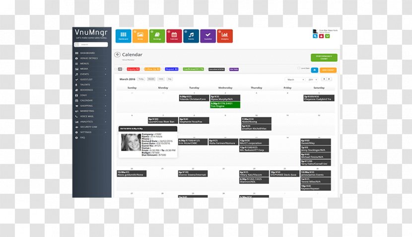 Hospitality Industry Vnumngr Design Document Management System - Restaurant Menu Analytics Transparent PNG