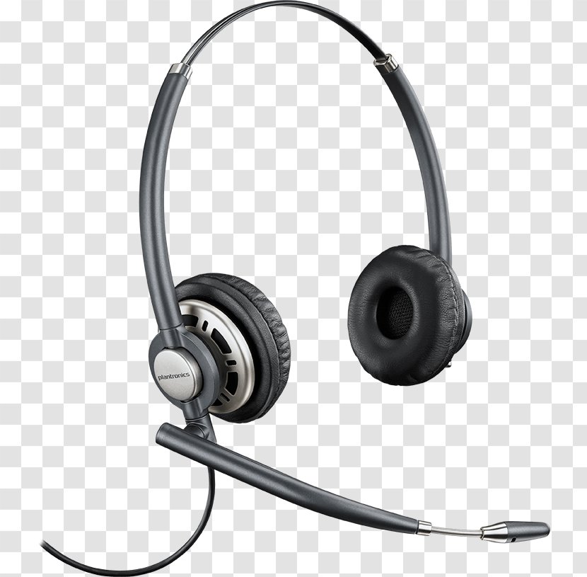 Headset Plantronics EncorePro HW720 Noise-cancelling Headphones Noise-canceling Microphone - Noisecanceling - Headphone Transparent PNG