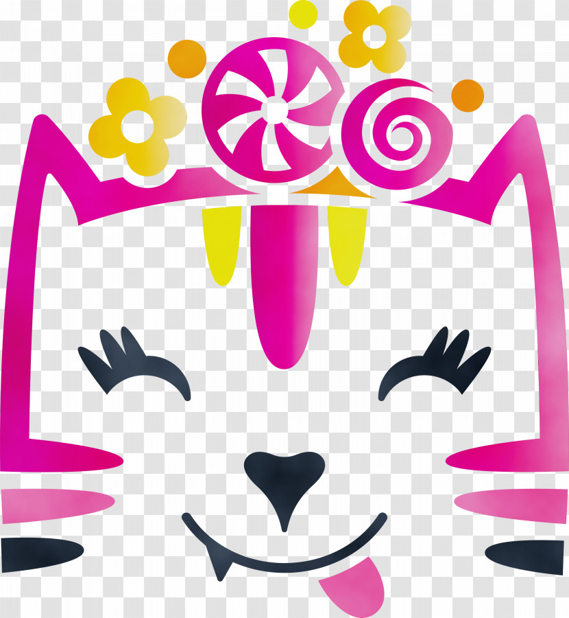 Pink Magenta Smile Transparent PNG