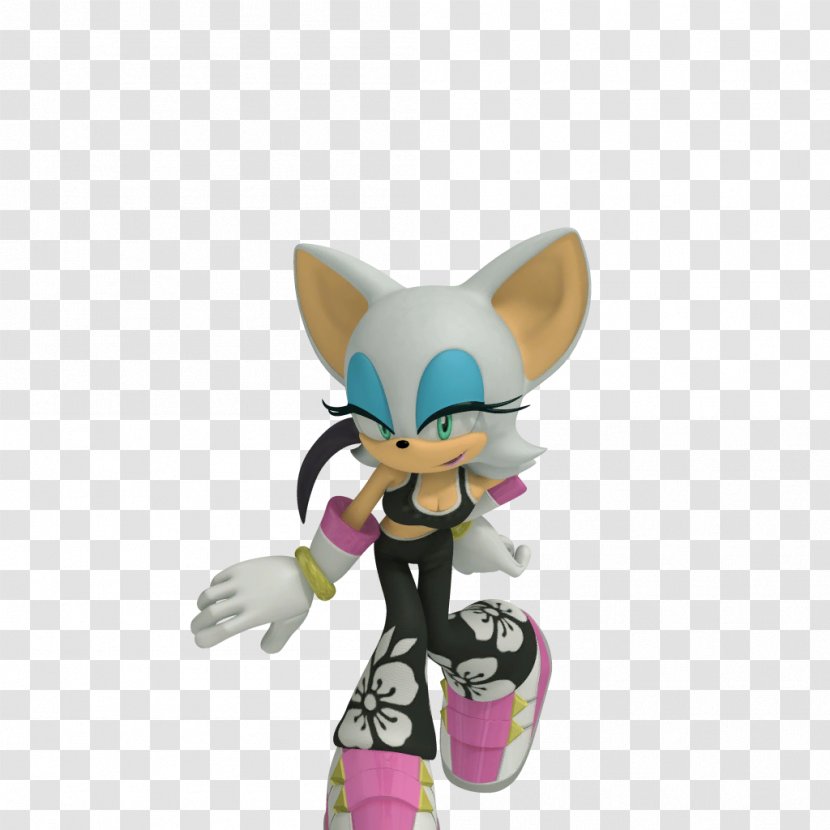 Sonic Free Riders Rouge The Bat Amy Rose Adventure 2 - Figurine - Hedgehog Transparent PNG