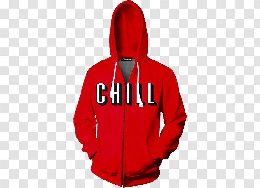 Sweatshirt M Jacket Sleeve Hood - Outerwear - Netflix Logo Transparent PNG