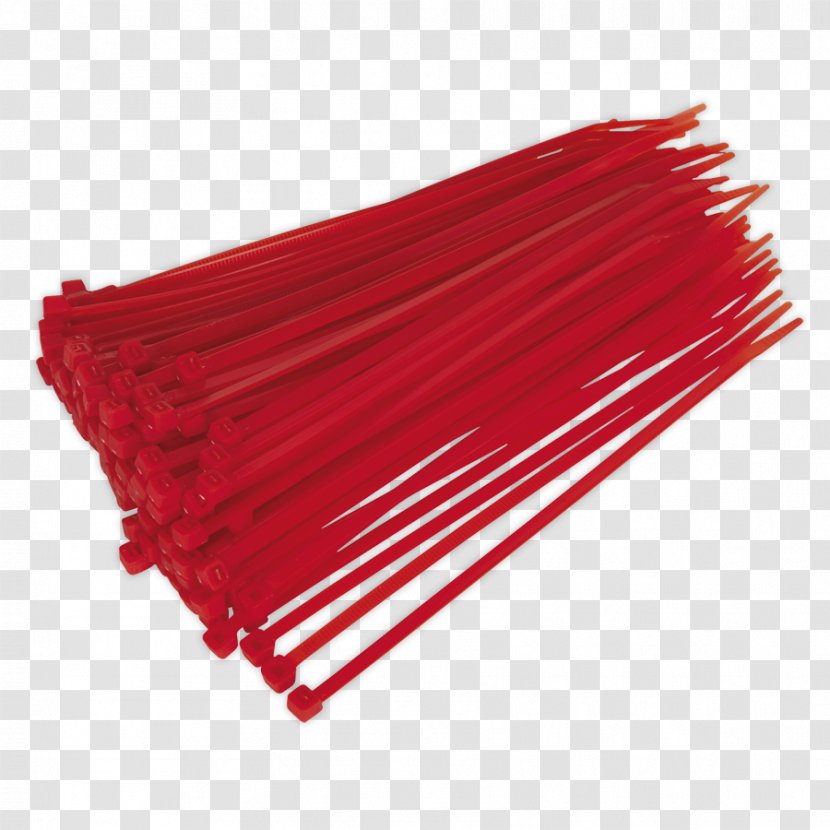 Cable Tie Electrical Kabelbinders Tie-Wraps Zwart Wire - Hookandloop Fasteners Transparent PNG