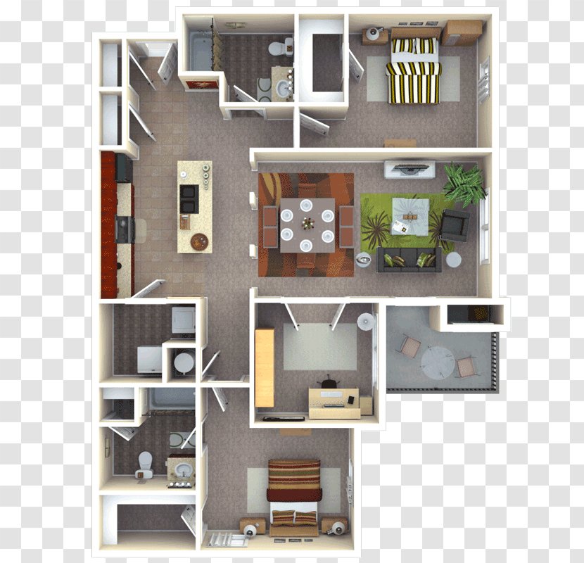Greenwood Autumn Breeze Apartments Floor Plan Copper Chase At Stones Crossing Antioch - Room - Apartment Transparent PNG
