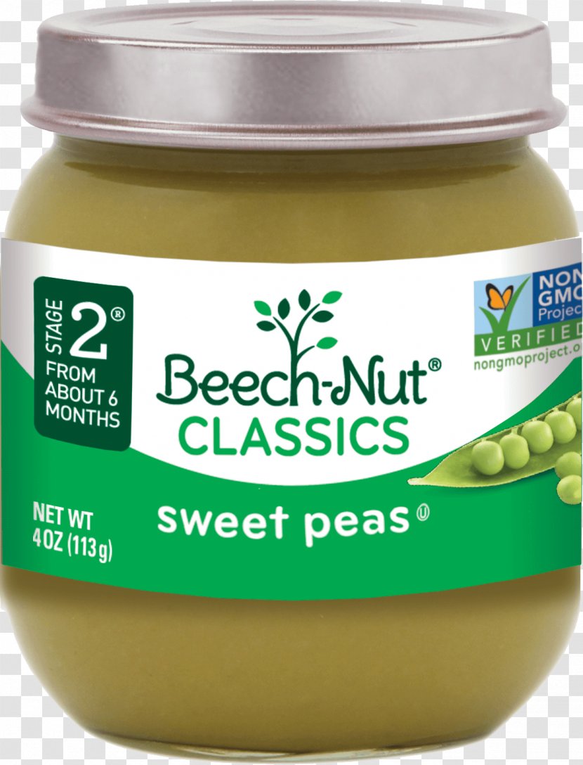 Baby Food Organic Breakfast Cereal Beech-Nut Pea - Beechnut Transparent PNG