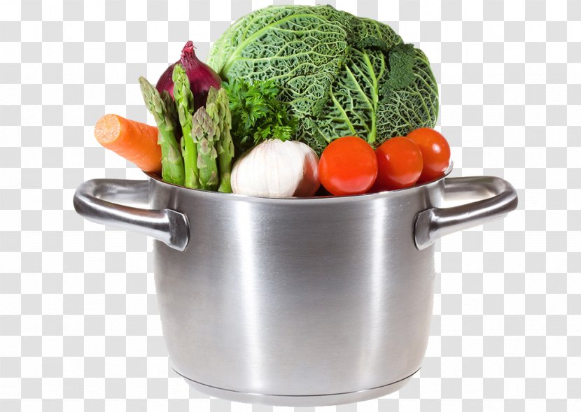 Vegetable Soup Frying Pan Olla Bowl - A Pot Of Vegetables Transparent PNG