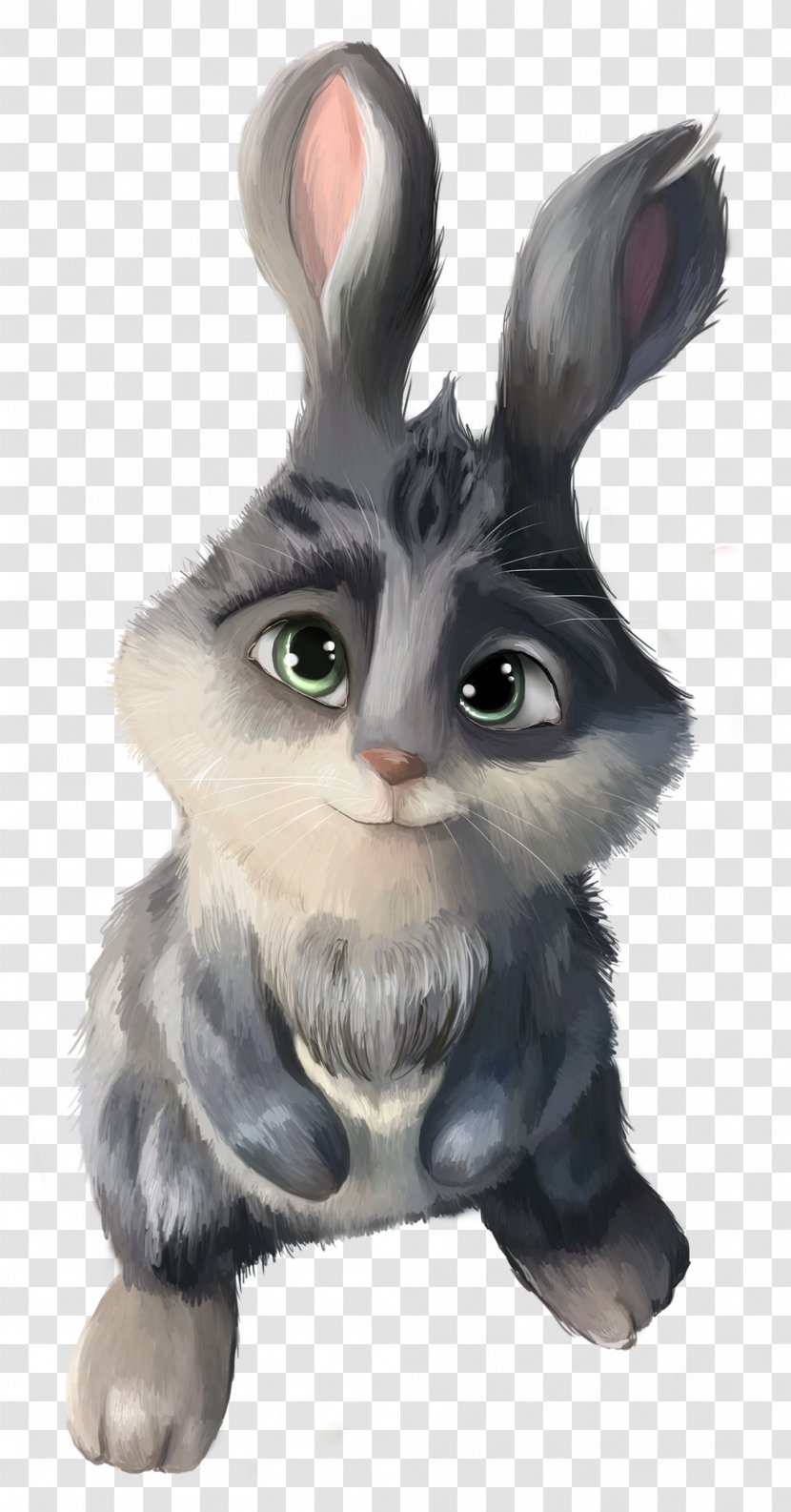 Easter Bunny Boogeyman Bunnymund - Domestic Rabbit Transparent PNG