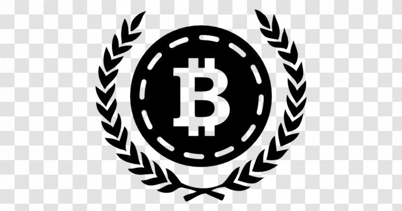 Cryptocurrency Bitcoin Initial Coin Offering Litecoin Digital Currency - Black And White Transparent PNG