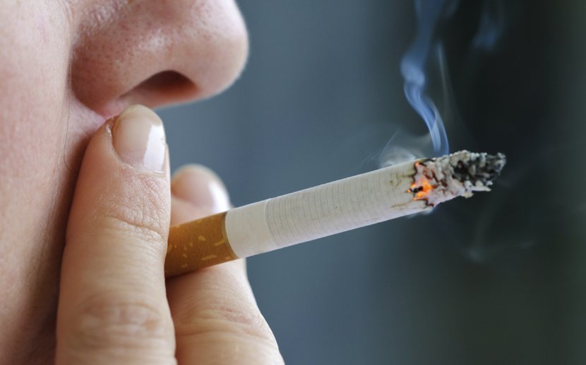 Lung Cancer Tobacco Smoking Risk Factor - Finger - Cigarette Transparent PNG