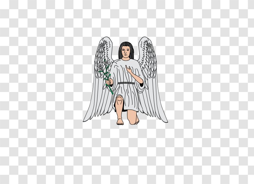 Gabriel Archangel - Flower - Angel Transparent PNG