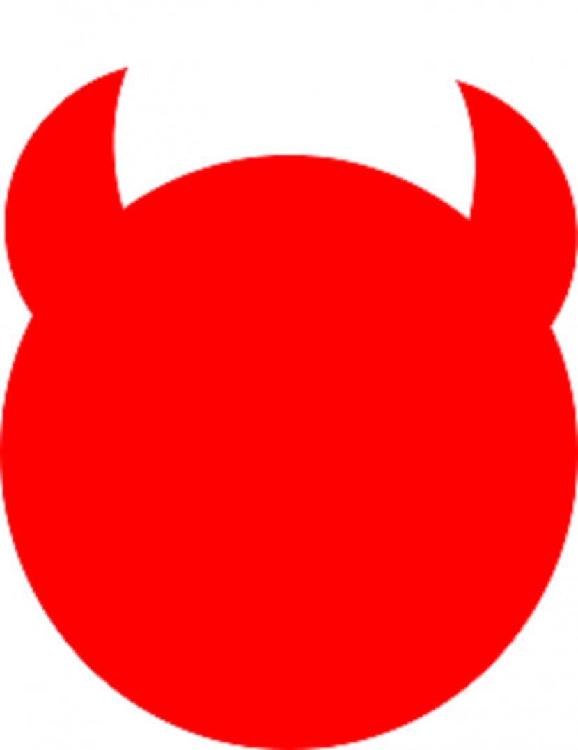 Devil Sign Of The Horns Clip Art - Red Transparent PNG