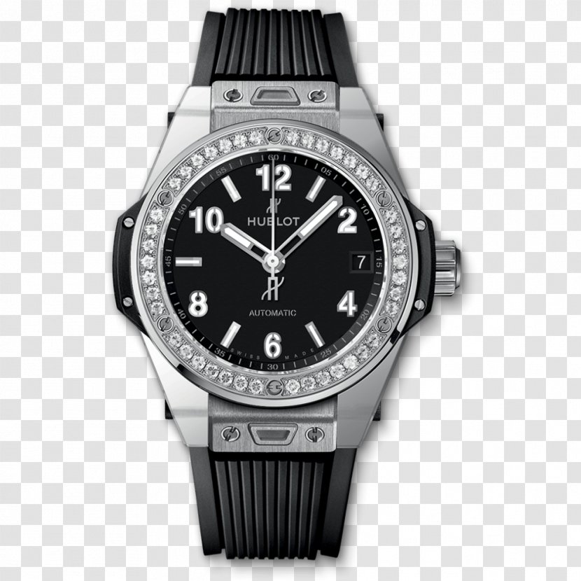 Hublot Automatic Watch Luneta Diamond - Brand Transparent PNG