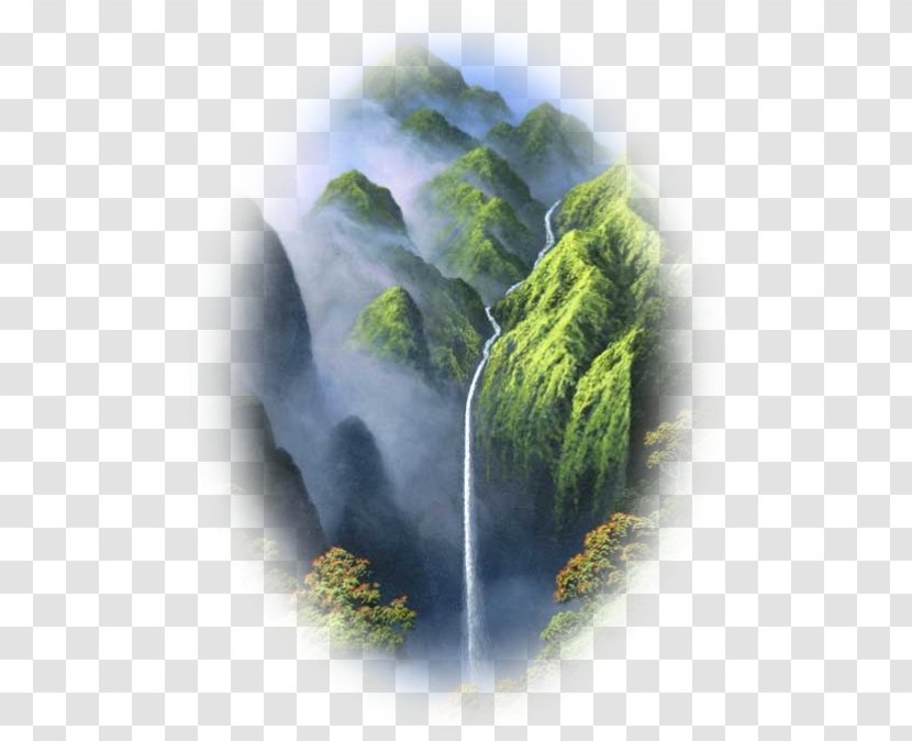 Waterfall Cascata Delle Marmore Cumberland Falls Mist Painting Transparent PNG