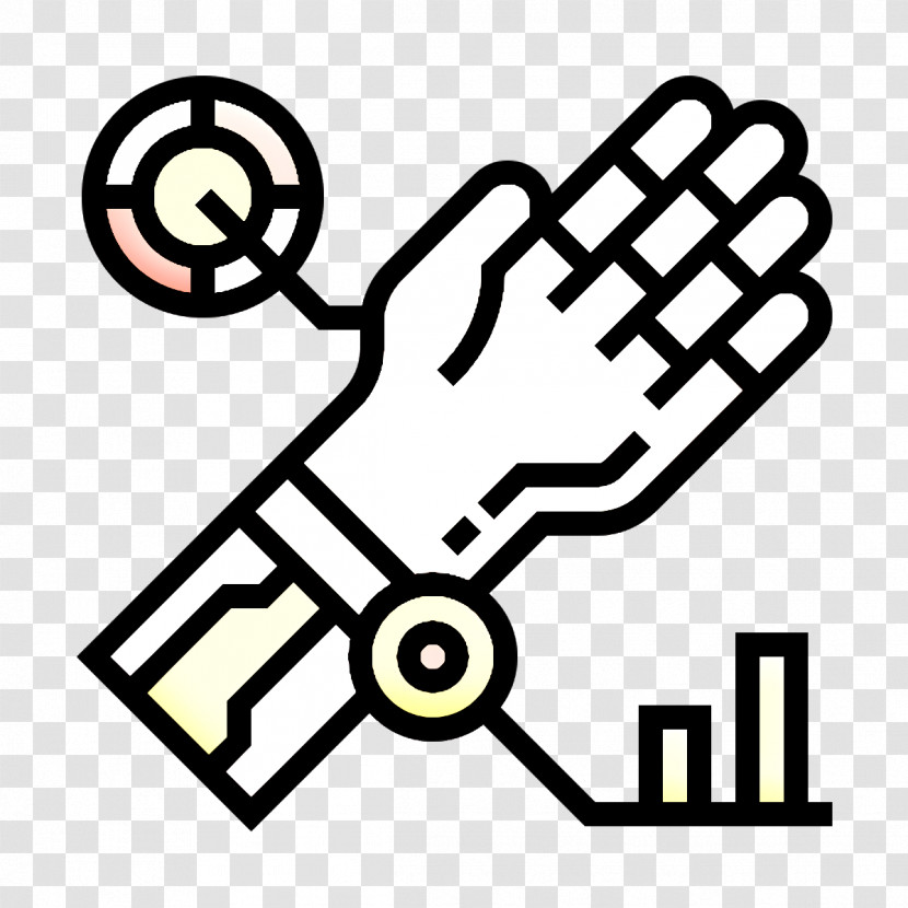 Robotic Arm Icon Artificial Intelligence Icon Robot Icon Transparent PNG