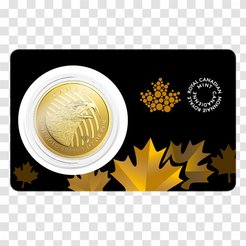 Elk Gold Coin Bullion Royal Canadian Mint - Eagle - Golden 2018 Transparent PNG
