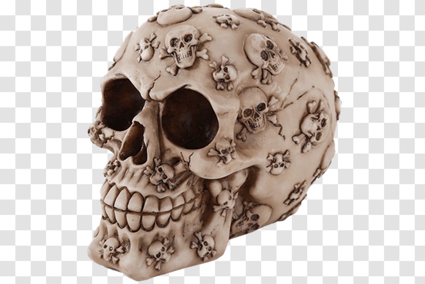 Skull Bank Figurine Skeleton Sculpture Transparent PNG