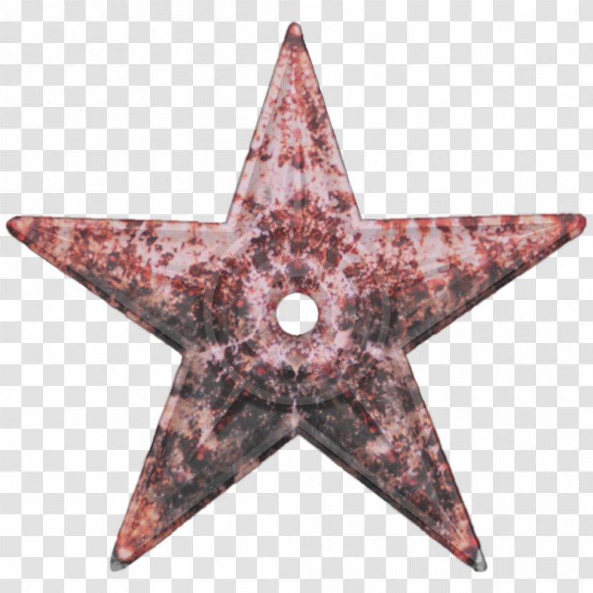Light Barnstar Metal - Color - Starfish Transparent PNG