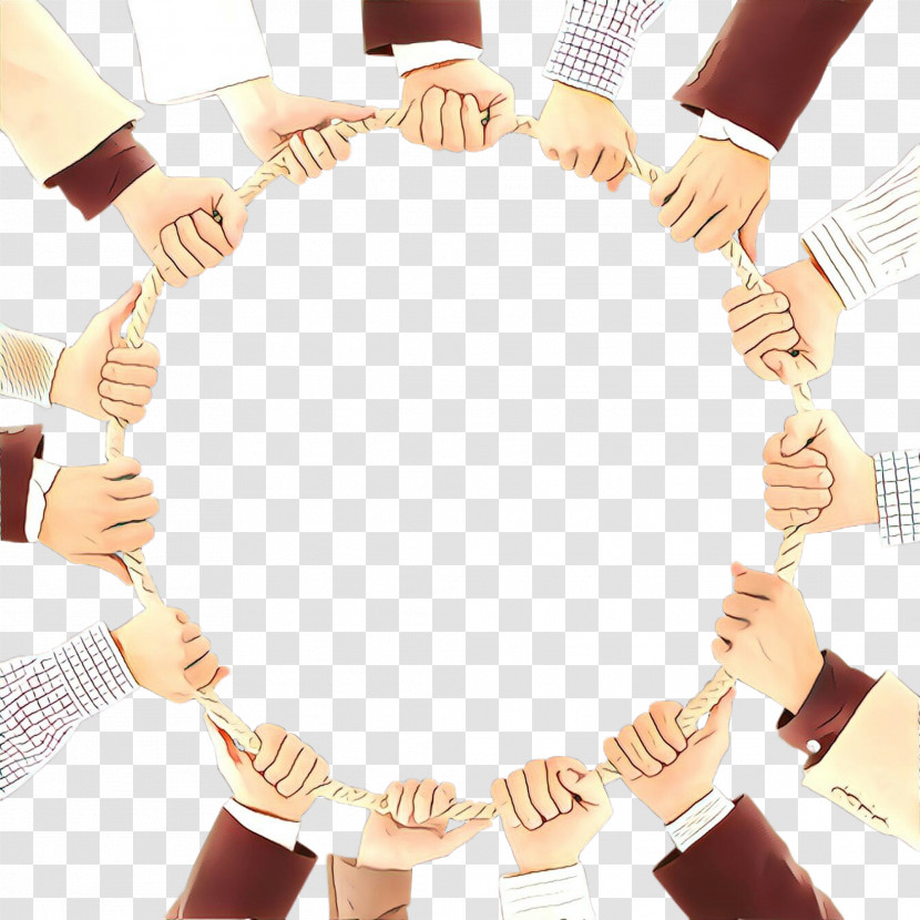 Hand Finger Friendship Gesture Bracelet Transparent PNG