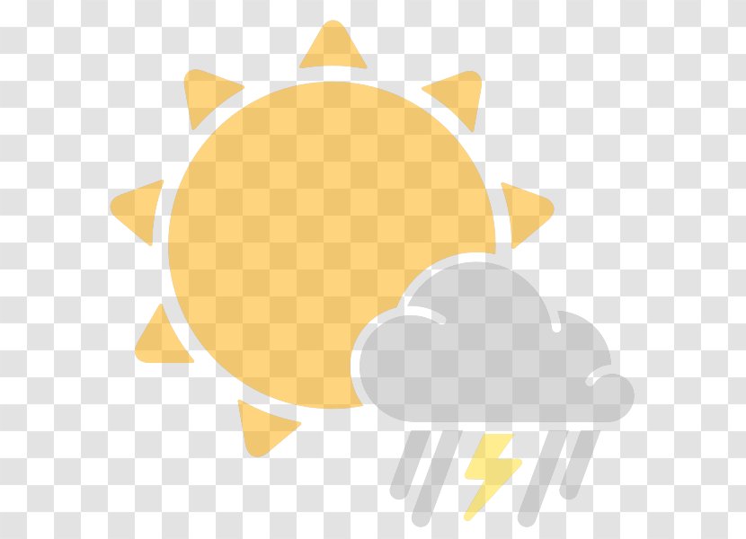 Yellow Cloud Logo Clip Art Meteorological Phenomenon Transparent PNG