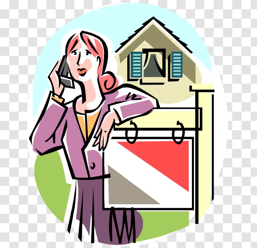 Estate Agent Real Buying Clip Art - Realtor Picture Transparent PNG