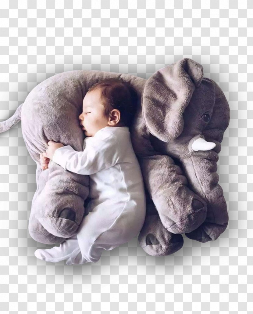Stuffed Animals & Cuddly Toys Elephantidae Plush Child Infant Transparent PNG