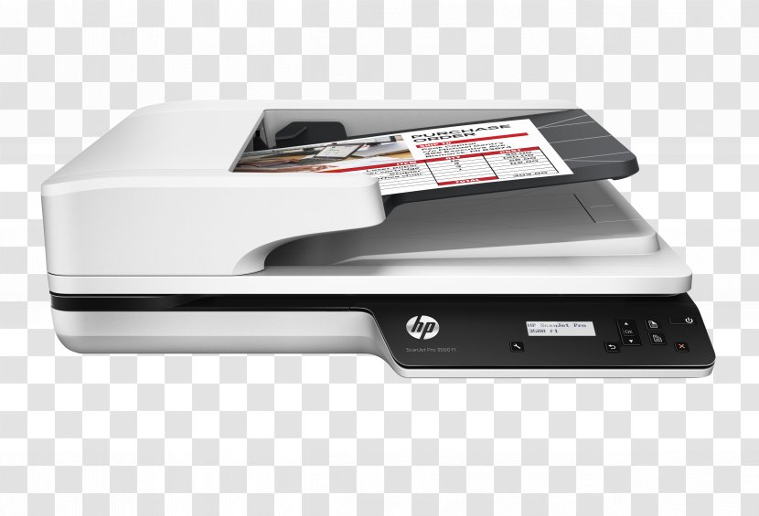 Hewlett-Packard Image Scanner Automatic Document Feeder HP ScanJet Pro 3500 F1 Duplex Scanning - Technology - Hewlett-packard Transparent PNG