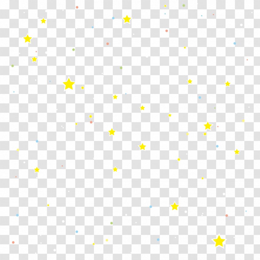 Area Angle Pattern - Yellow - Bright Stars Transparent PNG