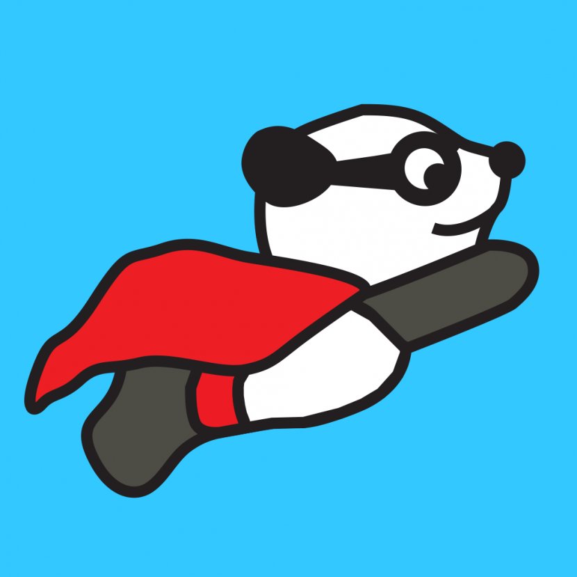 Giant Panda Superhero Heroes - Hero Transparent PNG