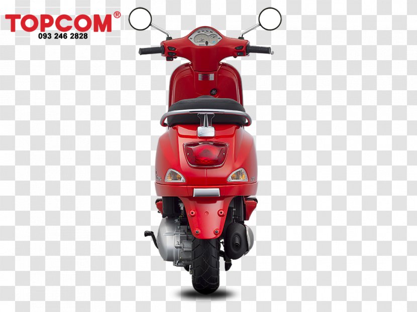 Piaggio Vespa GTS LX 150 Sprint - Red Transparent PNG