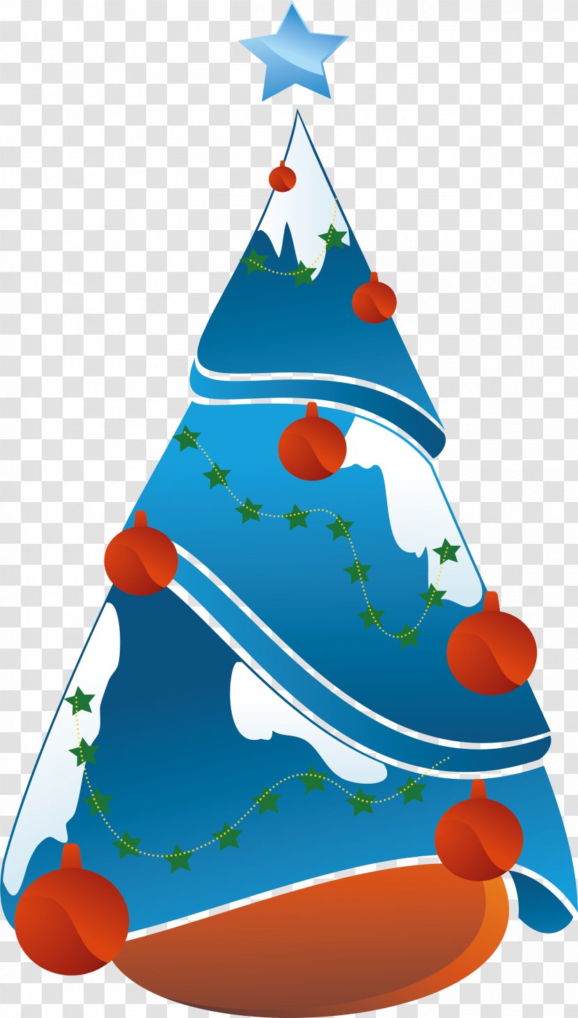 Santa Claus Christmas Tree Clip Art - Holiday Ornament - Exquisite Design Transparent PNG